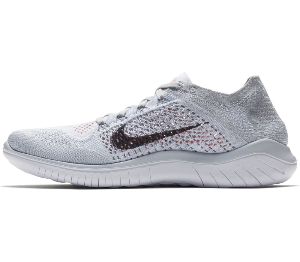 nike free rn flyknit uomo grigio