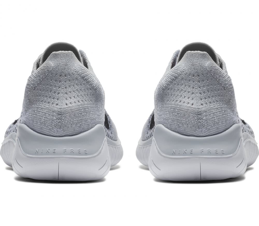 nike free rn flyknit uomo grigio