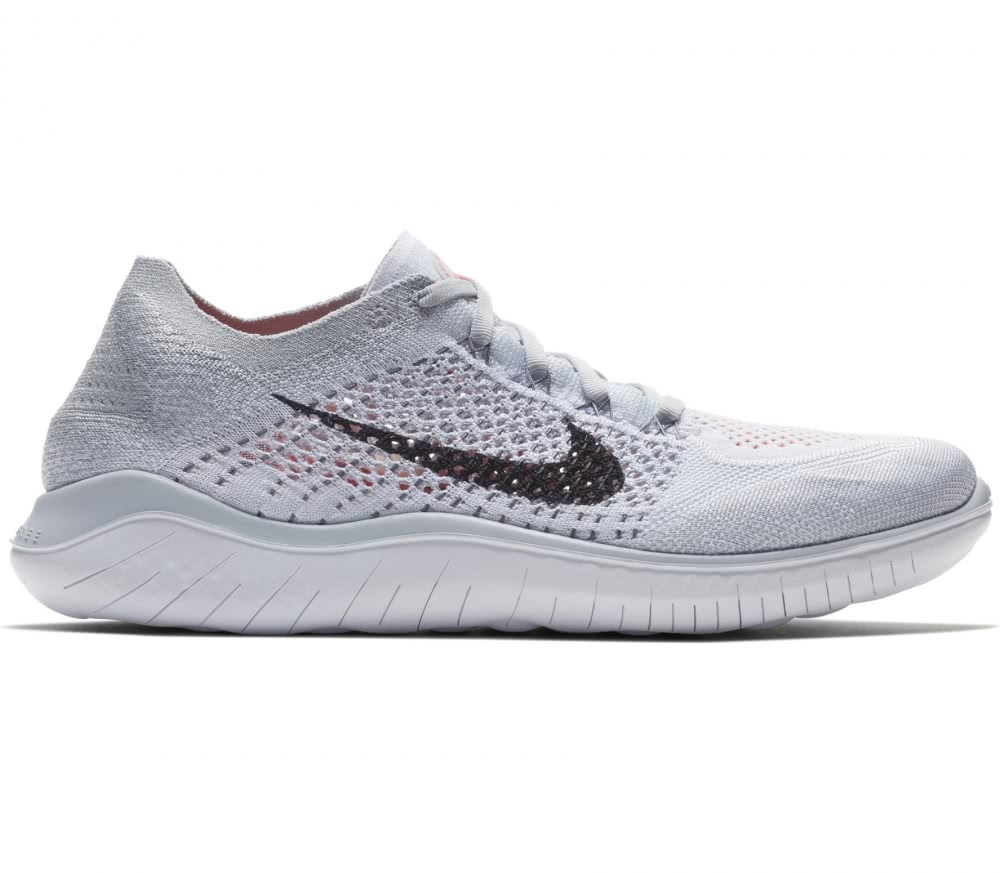 nike free rn flyknit uomo grigio