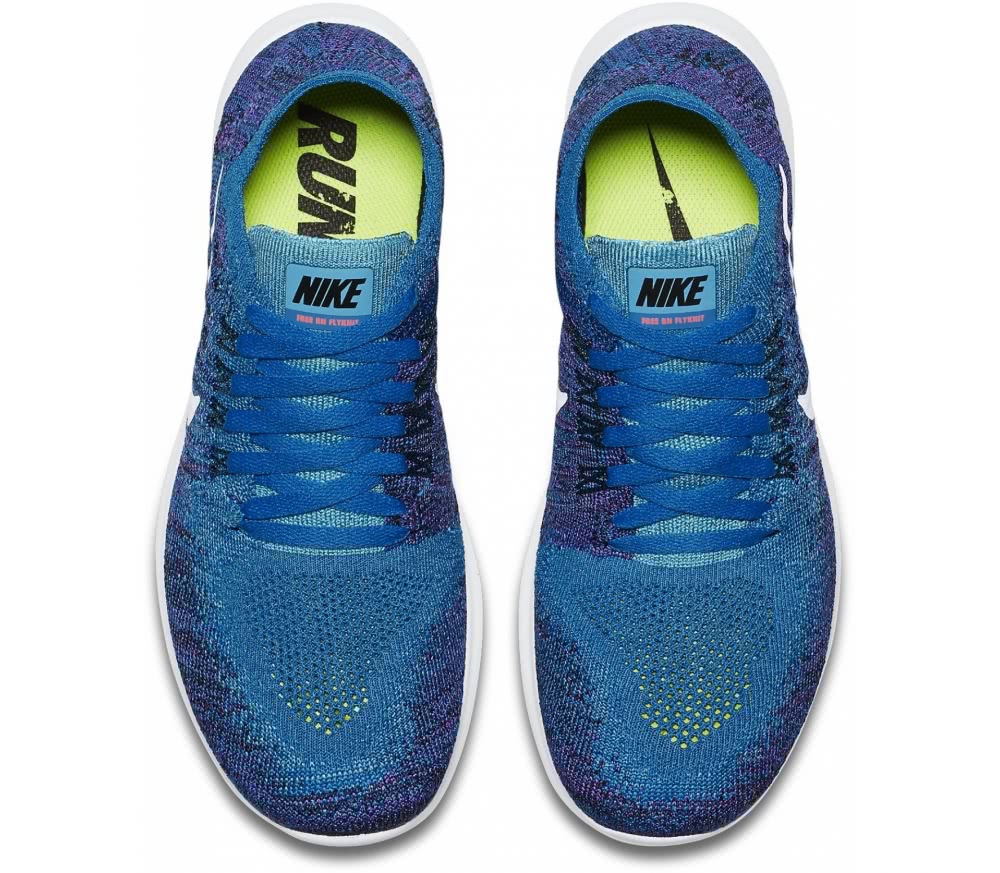 nike free rn flyknit bambino marroni